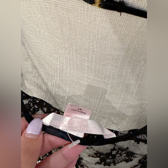 Vintage see through Victoria’s Secret Black slip dress - Picture 3 of 4